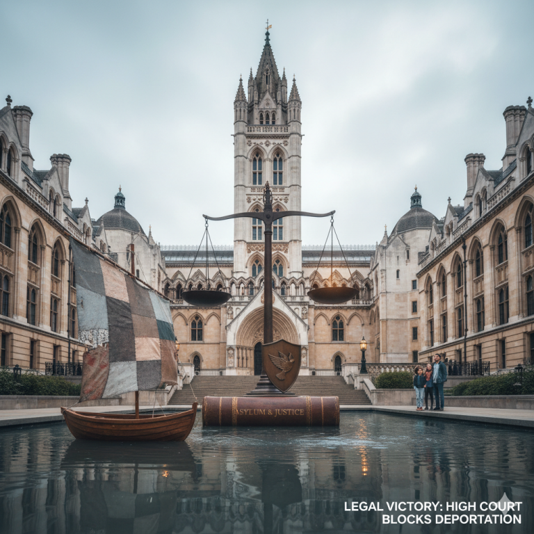 Asylum Seeker Wins Court Order to Halt Deportation