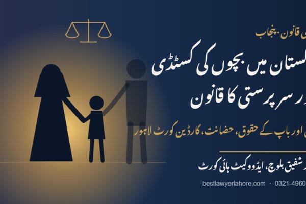 ماں، باپ اور بچہ - پاکستان میں بچوں کی کسٹڈی کا قانون، ایڈووکیٹ محمد شفیق بلوچ