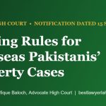 Lahore High Court e filing rules for overseas Pakistanis property cases